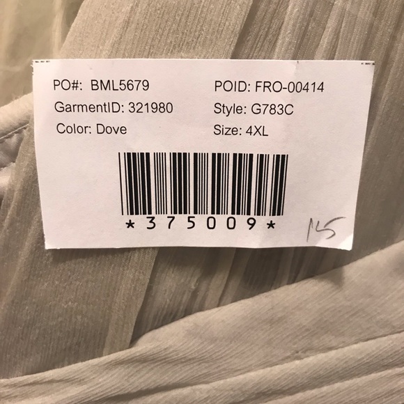 Amsale bridesmaid dress- size 4 (extra length) - Picture 6 of 9